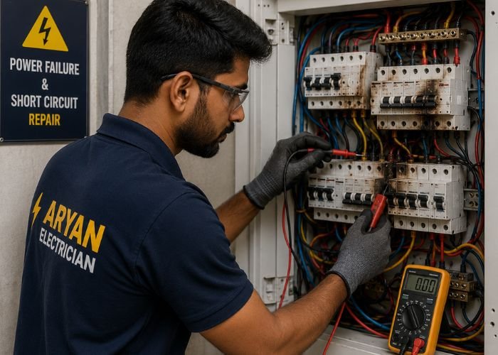 aryan electrician in chandigarh